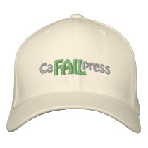 CaFAILpress embroidered hats by poderator CaFAILpress embroidered hats