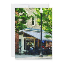 Cafe Albany NY Custom Invite