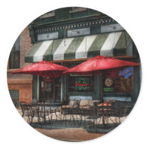 Cafe - Albany, NY - Mc Geary's Pub Round Sticker