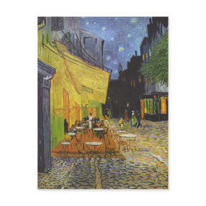 Cafe at Night by Vincent Van Gogh Postcard