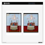 Cafe au Lait Kindle Fire Skins