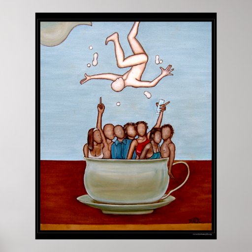 Cafe au Lait Print