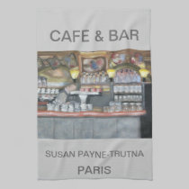 CAFE & BAR  PARIS TOWEL kitchen towels