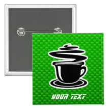 Café caliente; Verde Pins
