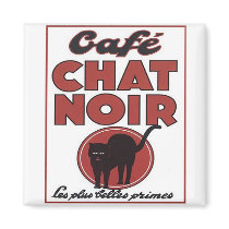 Café Chat Noir Magnet magnet