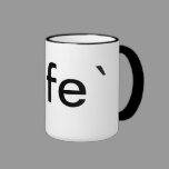 Cafe` mugs