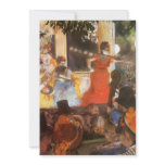 Cafe Concert at Les Ambassadeurs by Edgar Degas Personalized Announcement