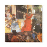 Cafe Concert at Les Ambassadeurs by Edgar Degas Refrigerator Magnets