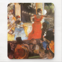 Cafe Concert at Les Ambassadeurs by Edgar Degas Mousepad