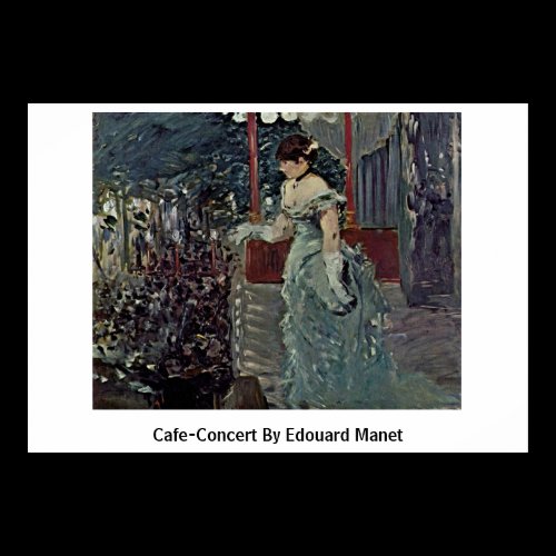 Cafe-Concert By Edouard Manet Poster