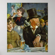 Cafe Concert by Edouard Manet Posters