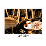 Café Culture Postcard