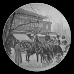 "Cafe Des Cascades" ~ Photogravure Plate plates