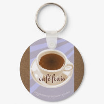 Café frais keychains by Customizables Café frais keychains