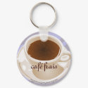 Café frais keychains by Customizables Café frais keychains