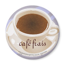 Café frais magnets