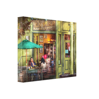 Cafe - Hoboken, NJ - Empire Coffee & Tea Canvas Prints