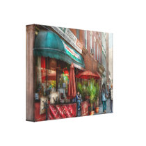 Cafe - Hoboken, NJ - Vito's Italian Deli canvas prints