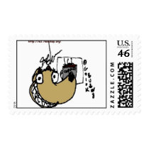 Cafe Hound Postage postage by gzlfbartsphilosophy Cafe Hound Postage postage