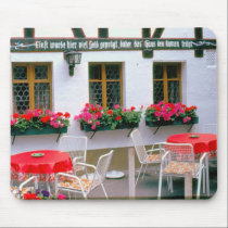 Cafe in Germany 1978 mousepads