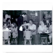 Cafe in Paris posters