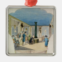 Cafe in the cellar of the Palais-Royal Ornament
