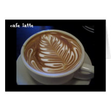 Cafe Latte Note Cards