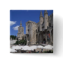 Cafe, Le Palais des Papes, Avignon, Vaucluse,