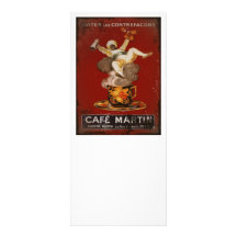 Cafe Martin Genie Rack Card