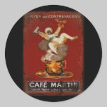Cafe Martin Genie stickers