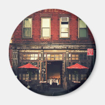 Cafe - New York City Refrigerator Magnets