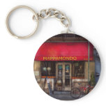 Cafe - NY - Chelsea - Mappamondo Key Chain