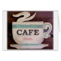 Cafe Open cards by Lesleysloft Cafe Open cards