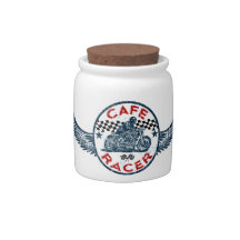 Cafe racer candy dish