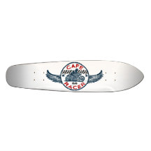 Cafe racer skate board