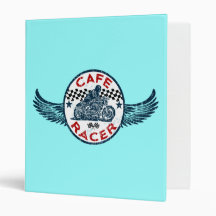 Cafe racer vinyl binders
