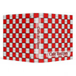Cafe Recipes Vinyl Binder