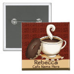Cafe Staff Name ID Buttons