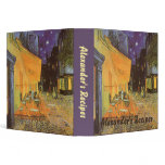 Cafe Terrace at Night by Vincent van Gogh binders