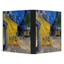 Cafe Terrace by Vincent van Gogh binders