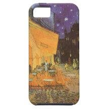 Cafe Terrace Night, van Gogh Vintage Impressionism iPhone 5 Cover
