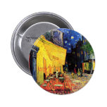 Café Terrace on the Place du Forum, Arles at Night buttons