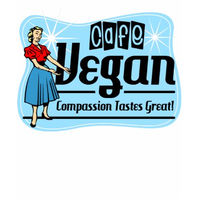 Cafe Vegan Tee Shirts by veganoflight