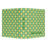 Cafe Weave Recipes Vinyl Binders