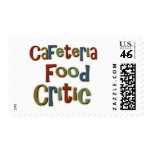 Cafeteria Food Critic Stamp