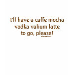 Caffe Mocha t-shirts