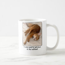 Caffeinated Kitty Mug mugs