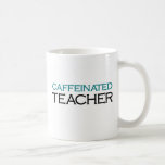 Caffeinated Teacher (blue jolt) Mug