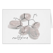 Caffeine beans cards