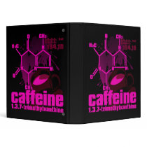 Caffeine 3 Ring Binder